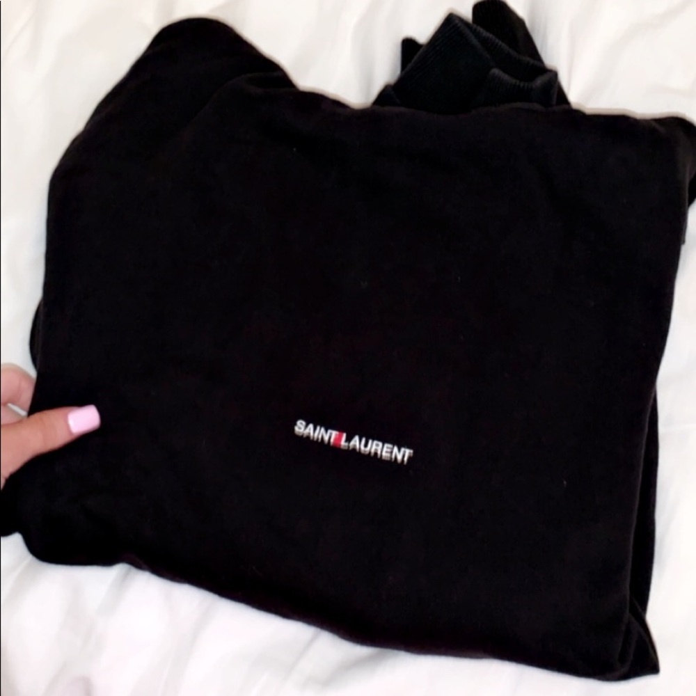 Saint Laurent Black Sweatshirt